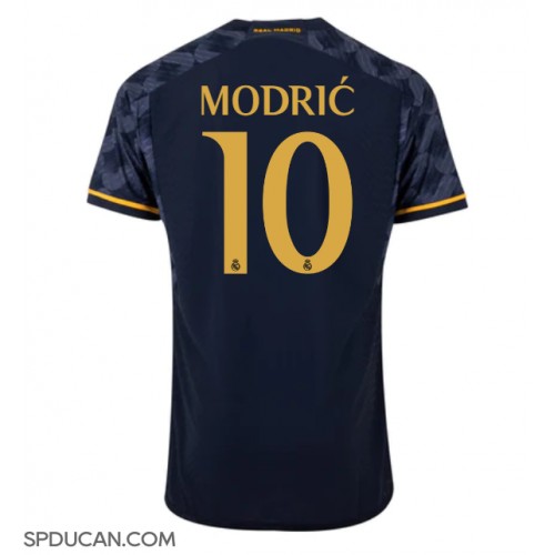 Muški Nogometni Dres Real Madrid Luka Modric #10 Gostujuci 2023-24 Kratak Rukav